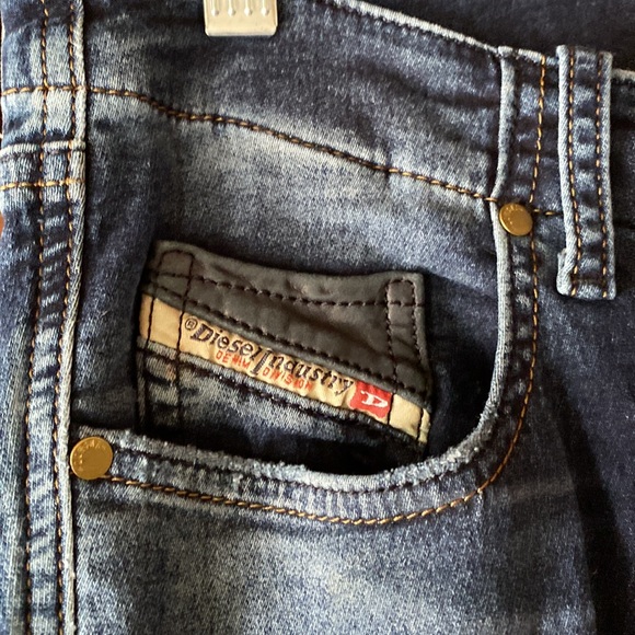 Diesel Grupee Distressed Skinny Jeans - Picture 3 of 14